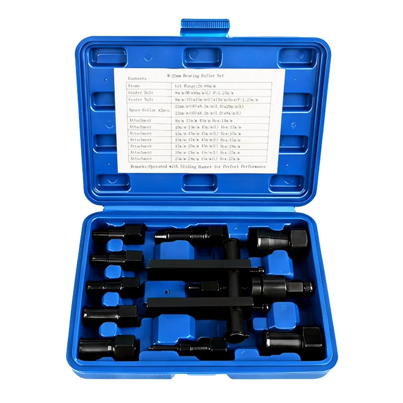 Lagerabzieher Set Innenlager Abzieher 8-25mm Kugellager Abzieher - 10tlg Radlager Werkzeug Für Motor