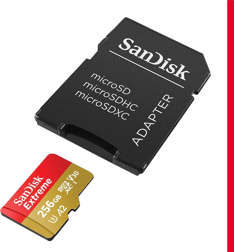 Action Cam,4K 30fps Ultra HD, 30m 100Fuss wasserdichte Unterwasserkamera & SanDisk Extreme microSDXC