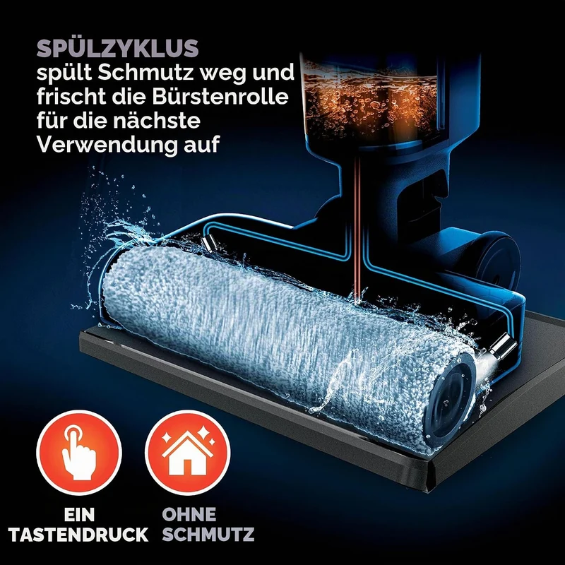 Shark WD161 HydroVac MessMaster Nass- und Trockensauger mit Kabel, 3-in-1-Multiflächen-Staubsauger u
