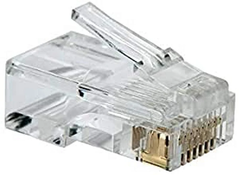 PremiumCord Connector RJ45 8-polig - für Kabel, Packung mit 50 Stück im Beutel 50 Stk, 50 Stk