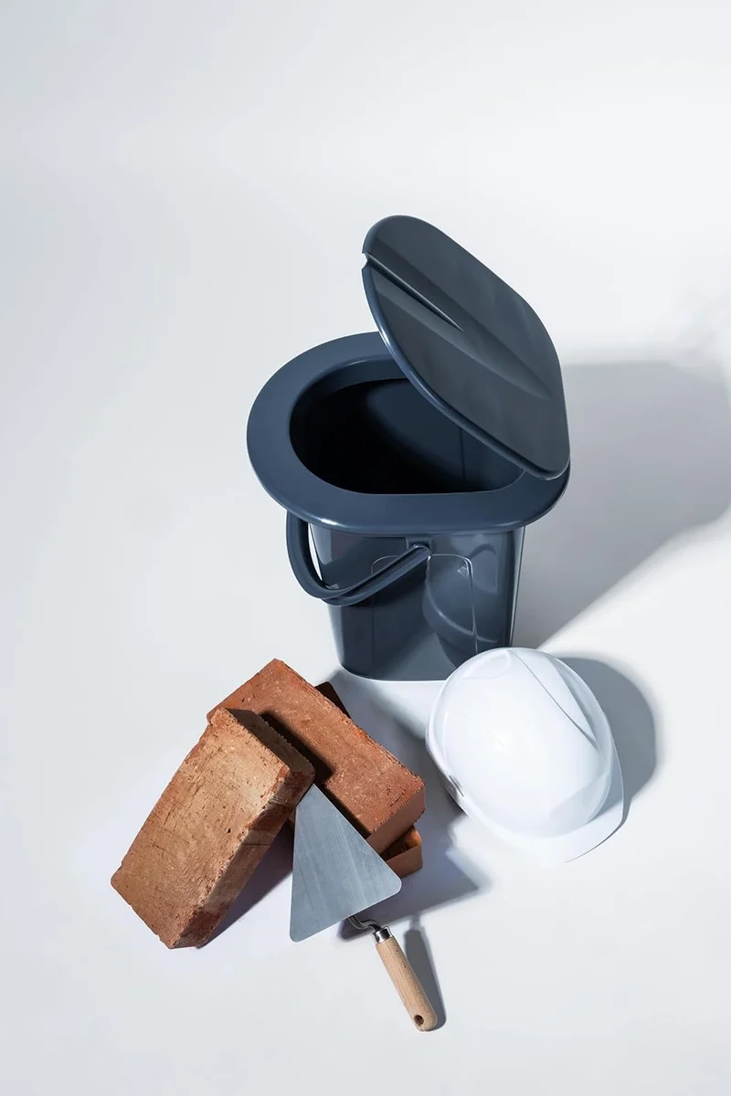 BranQ - Home essential, zu 100% aus recyceltem Material hergestellt, Ökologisch, Mobile Campingtoile