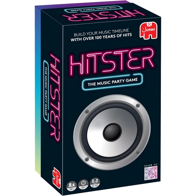 Hitster Original, EIN Party- und Kartenspiel für Erwachsene und Familien - 2 bis 10 Spieler ab 16 Ja