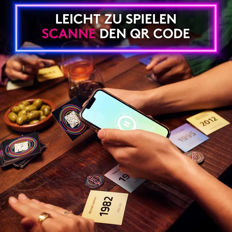 Hitster Original, EIN Party- und Kartenspiel für Erwachsene und Familien - 2 bis 10 Spieler ab 16 Ja