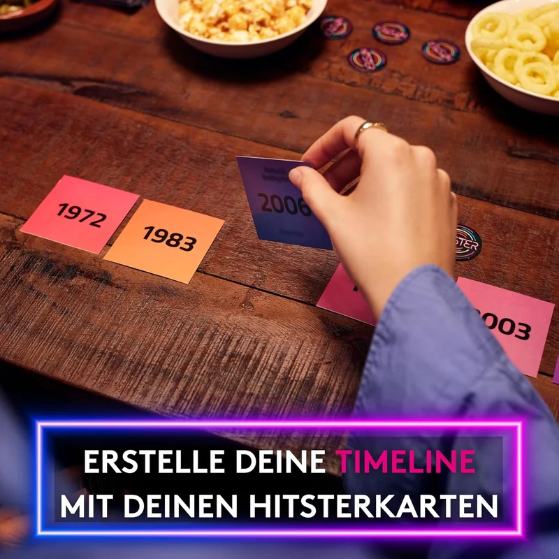 Hitster Original, EIN Party- und Kartenspiel für Erwachsene und Familien - 2 bis 10 Spieler ab 16 Ja