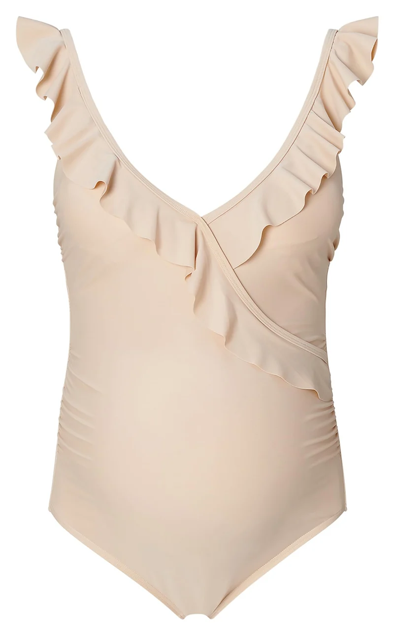 Noppies Damen Sima Microfiber Swimsuit Badeanzug XS-S Light Sand - N147, XS-S Light Sand - N147