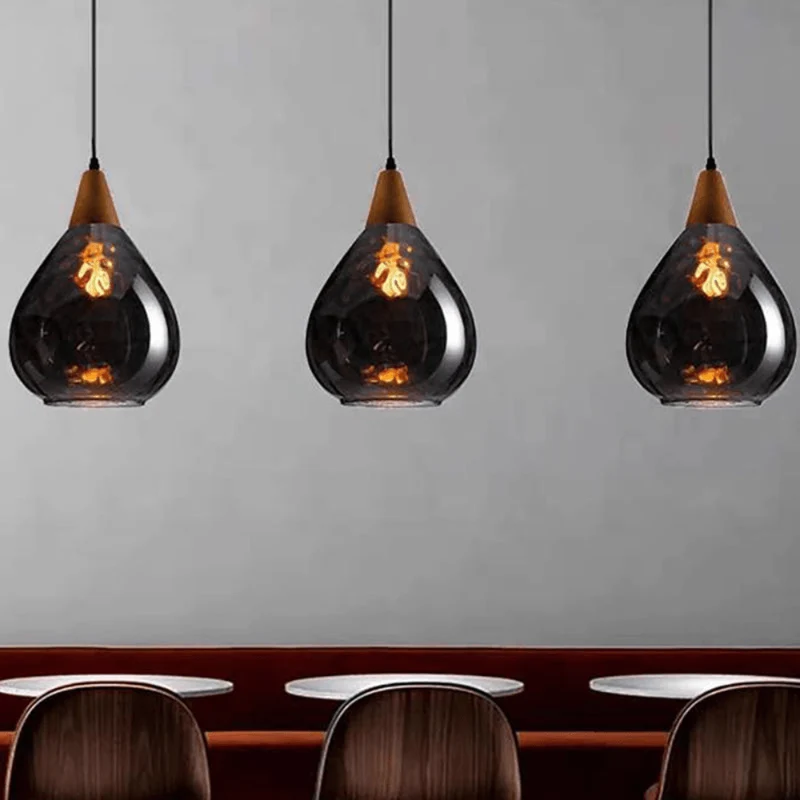 GLOWRIA – Retro-Tropfen-Pendelleuchte Für Elegante Und Warme Interieurs