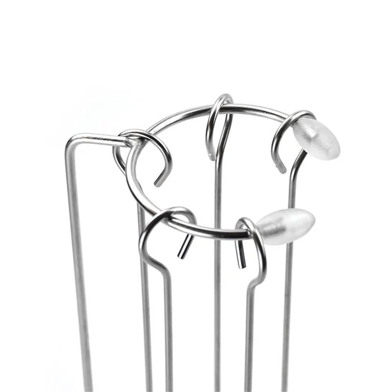 GRILLIX – Edelstahl-Grillspieß-Set mit Grillrost für müheloses Grillen