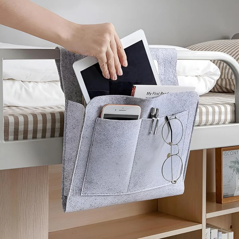 Kabel Ordner – Nachttisch-Filztasche Mit Integriertem Kabelmanagement