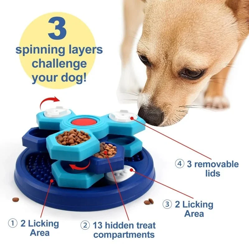 Hundkognition – Futter-Puzzle-Schale für Mentale Stimulation