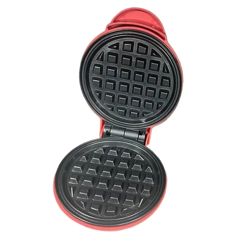 Gitter Glanz – Tragbare Waffelpresse mit Antihaftbeschichtung für einfache Reinigung