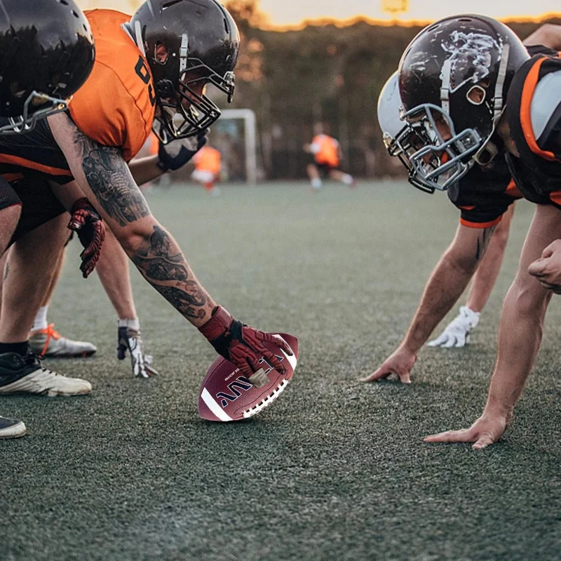 Profi Und Präzise Amerikanisch Fußball Rugby Ball Breit Anwendung Freisetzen Potenzial Wasserdicht