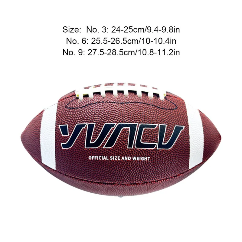 Profi Und Präzise Amerikanisch Fußball Rugby Ball Breit Anwendung Freisetzen Potenzial Wasserdicht