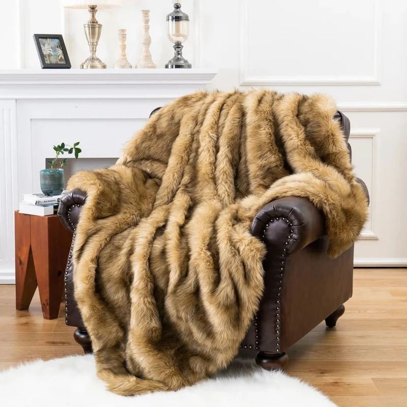 COZYLUXE – Elegante Fleece-Decke Für Gemütliche Nächte & Stilvolles Wohnen (135×200 cm)