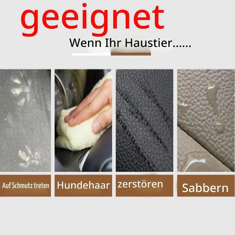 WYFCR Türschutz Auto Hund, 2 Stück Autotürabdeckung Hund,Autotür Schutzfolie Matte, Kratzfest und ma