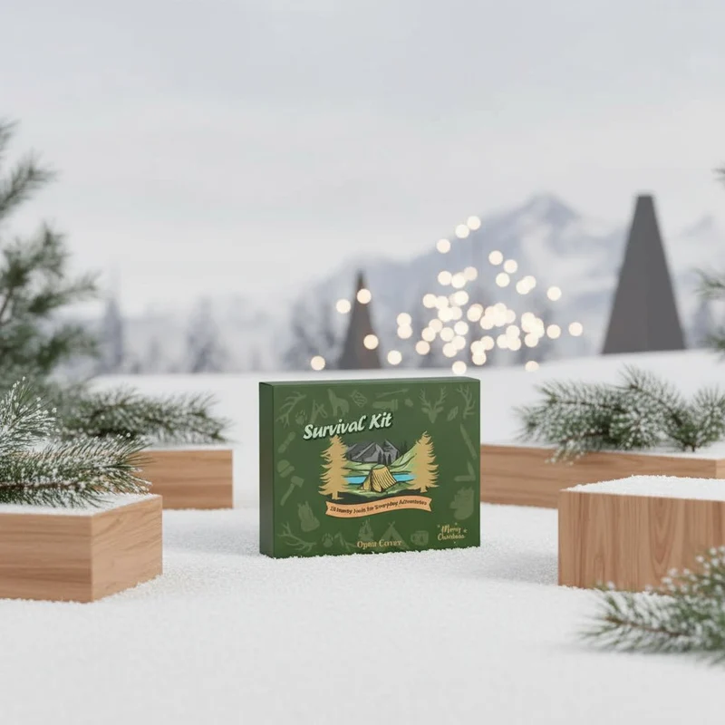 RANGERBOX 2025 – 24-tägiger Überleben-Adventskalender mit Freiluft-Ausrüstung