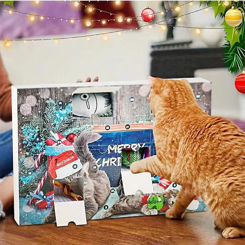 CATMAS 2025 – Adventskalender Mit 23 Katzenminze-Spielzeugen Für Täglichen Spielspaß