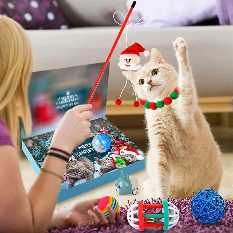 CATMAS 2025 – Adventskalender Mit 23 Katzenminze-Spielzeugen Für Täglichen Spielspaß