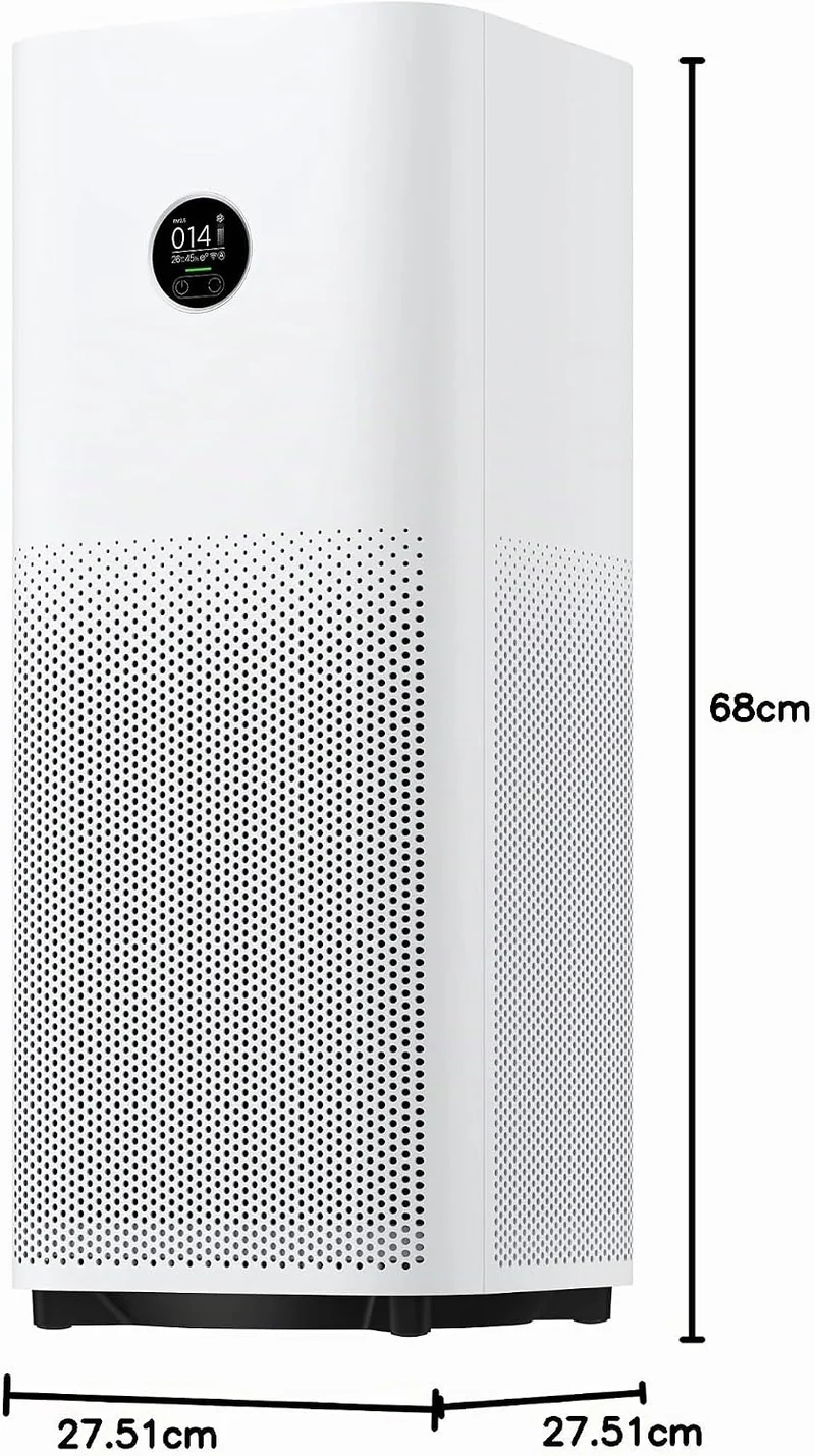 Xiaomi Smart Air Purifier 4 Pro (beseitigt bis zu 99,97 Prozent Tierhaare, Pollen, Staub, Viren und