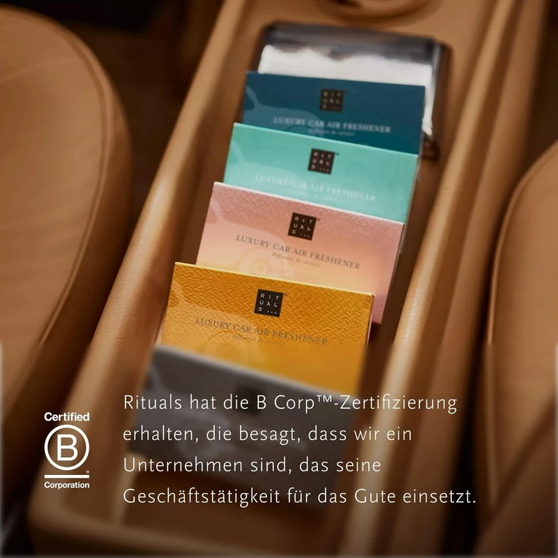 RITUALS Auto Parfüm Mehr Car Air Freshener – Auto Duft mit Aroma von süsser Orange und Zedernholz –