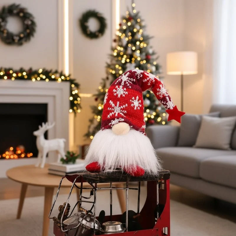 GLOWLIN – Leuchtende Weihnachtspuppe Mit LED-Licht Und Festliche Dekoration