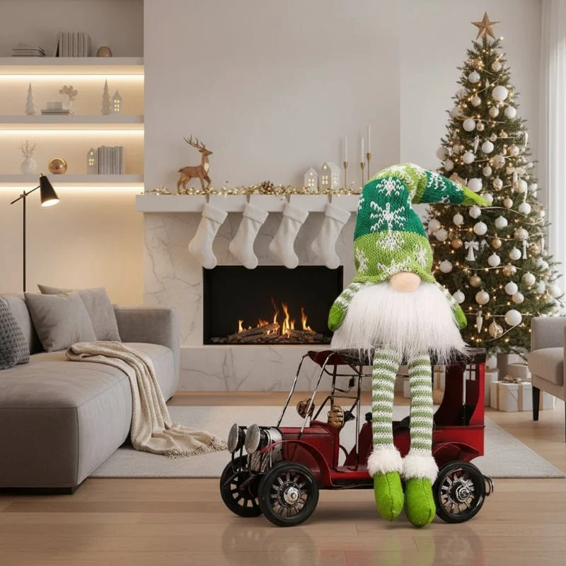 GLOWLIN – Leuchtende Weihnachtspuppe Mit LED-Licht Und Festliche Dekoration
