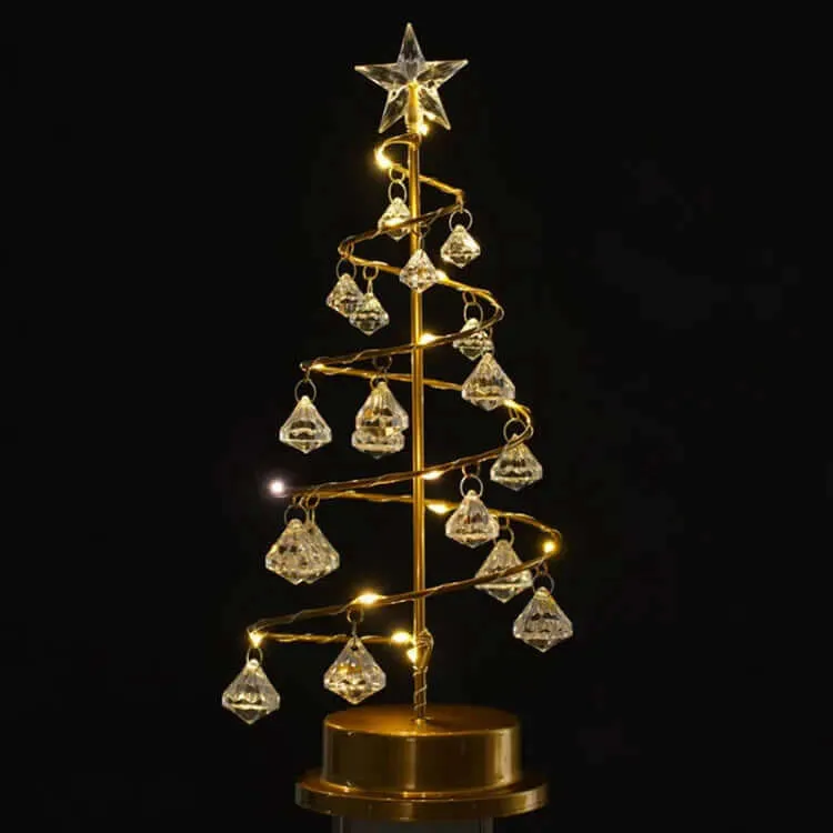 SHIMTREE – Eleganter LED-Weihnachtsbaum mit warmweißem Licht und stilvollem Design