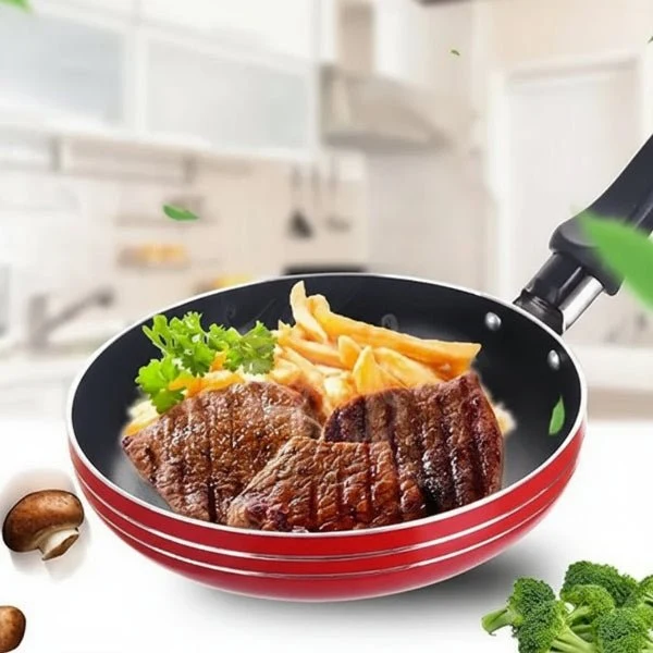 FRYPOD – Antihaftbeschichtetes Mini-Bratpfannenset aus Edelstahl für Gesundes Kochen