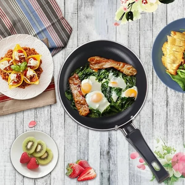 FRYPOD – Antihaftbeschichtetes Mini-Bratpfannenset aus Edelstahl für Gesundes Kochen