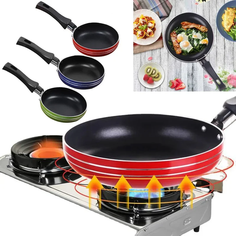 FRYPOD – Antihaftbeschichtetes Mini-Bratpfannenset aus Edelstahl für Gesundes Kochen