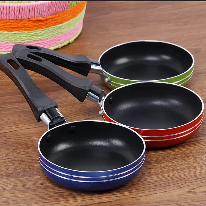 FRYPOD – Antihaftbeschichtetes Mini-Bratpfannenset aus Edelstahl für Gesundes Kochen