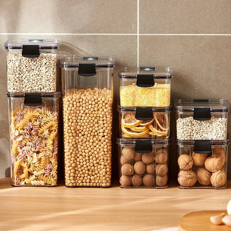 CLEARKEEP – Umweltfreundliches, Luftdicht Versiegeltes Vorratsdosen-Set Für Frische In Küchen