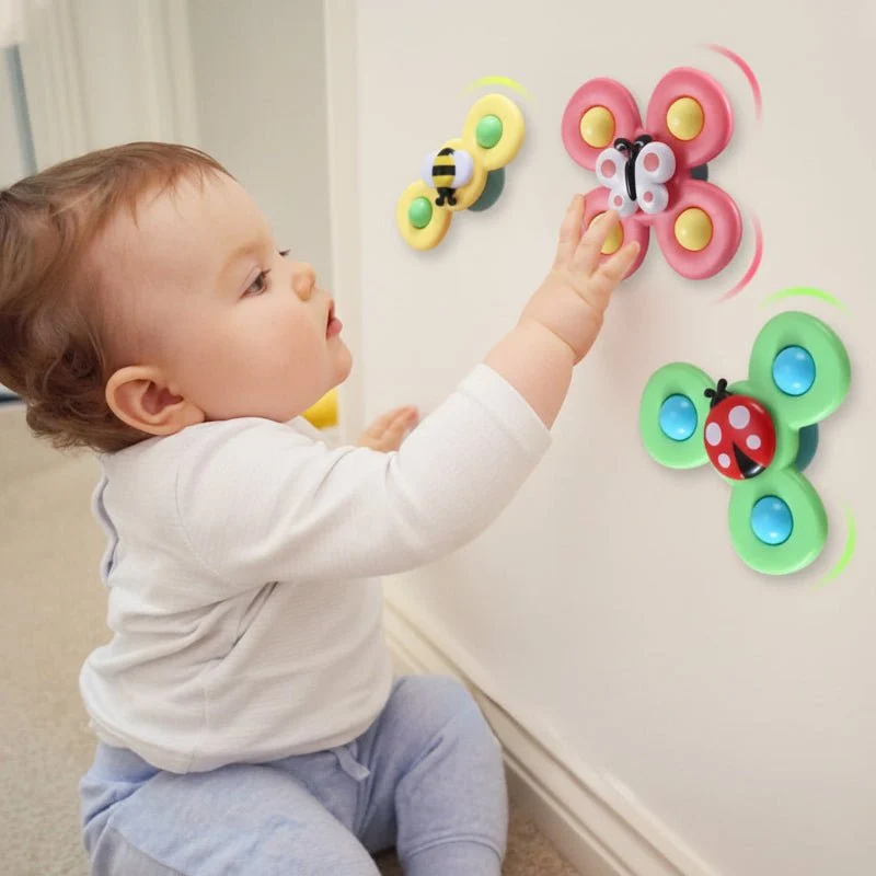 SPINHOP – Interaktives Baby-Spinner-Spielzeug Zur Förderung Von Motorik Und Sensorischer Entwicklung