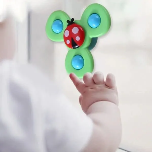 SPINHOP – Interaktives Baby-Spinner-Spielzeug Zur Förderung Von Motorik Und Sensorischer Entwicklung