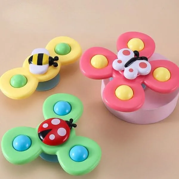 SPINHOP – Interaktives Baby-Spinner-Spielzeug Zur Förderung Von Motorik Und Sensorischer Entwicklung