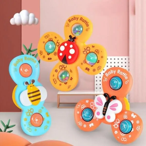 SPINHOP – Interaktives Baby-Spinner-Spielzeug Zur Förderung Von Motorik Und Sensorischer Entwicklung