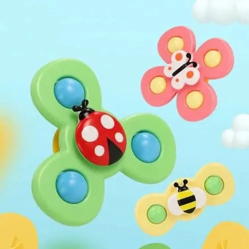 SPINHOP – Interaktives Baby-Spinner-Spielzeug Zur Förderung Von Motorik Und Sensorischer Entwicklung