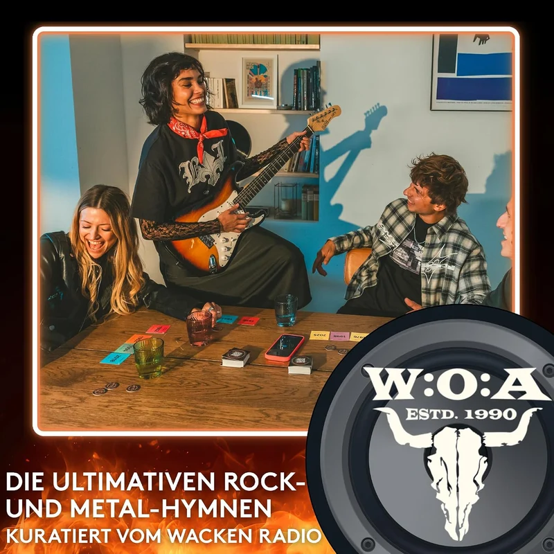 Hitster Wacken Open Air – Partyspiel für Erwachsene, 300+ Heavy-Metal