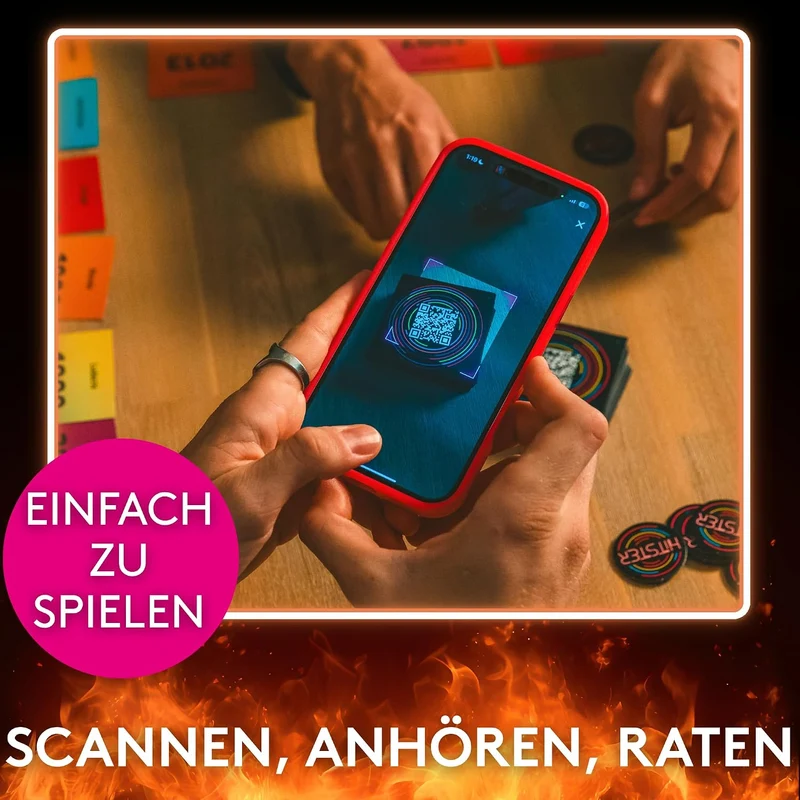 Hitster Wacken Open Air – Partyspiel für Erwachsene, 300+ Heavy-Metal