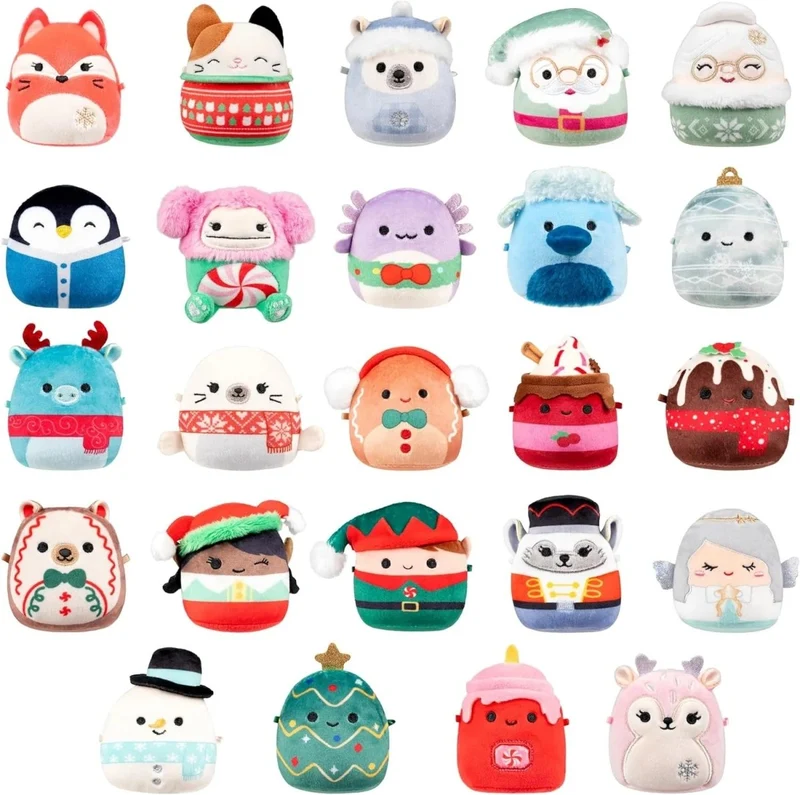 FröhlicheTaschen 2026 – 24-Tage-Mikromallow-Adventskalender Mit Miniaturen