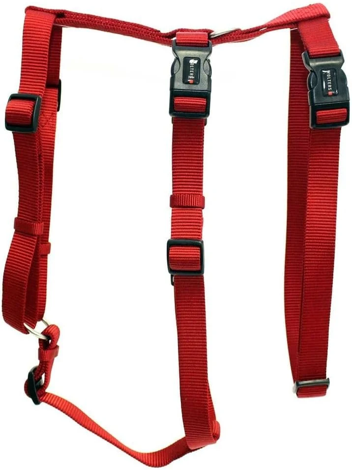 Wolters Geschirr Professional No Escape, Grösse:S 30-40 cm, Farbe:rot S 30-40 cm rot, S 30-40 cm rot