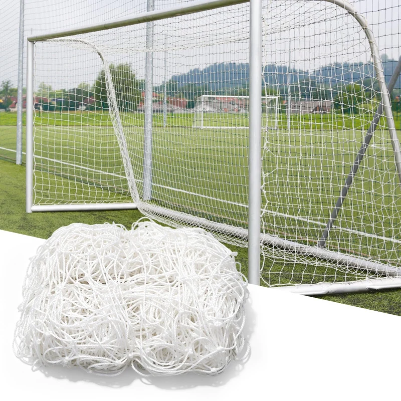 Tornetz 180x120cm Fussballtornetz Wetterfestes Ersatznetz - Netz für Fussballtor Tornetze Garten 1.8