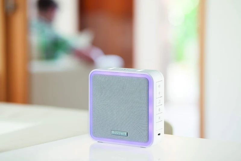 Honeywell Home Kabellose Türklingel – Batteriebetrieben mit Halo-Licht, Schlafmodus & 200m Reichweit