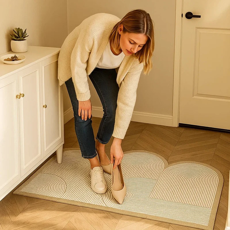 HOMESTEP – Waschbare, Rutschfeste Fußmatte für Innen- und Außenbereiche