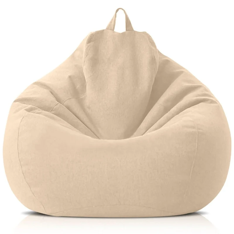 CasaLino – Luxuriöser Leinen Sitzsack Mit Füllung