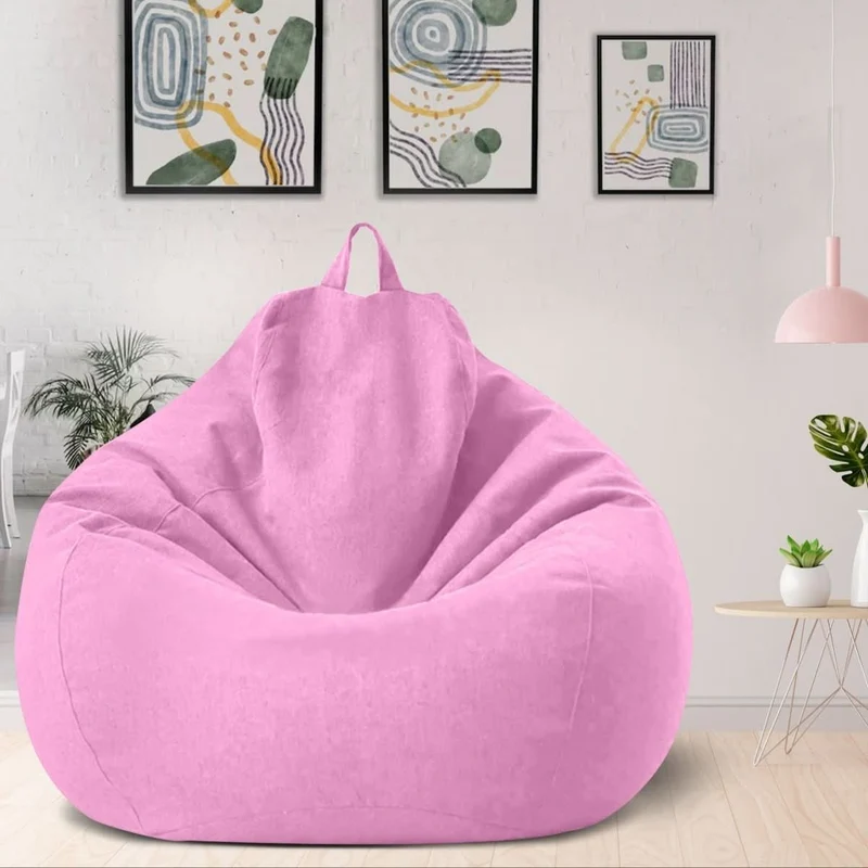 CasaLino – Luxuriöser Leinen Sitzsack Mit Füllung