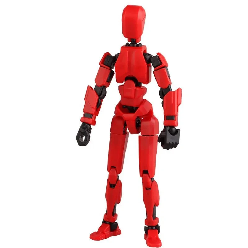 Morphmechanik – 3D-gedruckte Maschinen-Aktionsfigur Mit Mehrgelenkbewegung