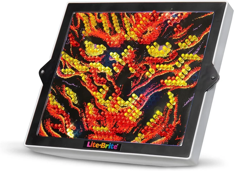 Basic Fun Lite-Brite Colorpop – Stranger Things – Leuchtendes Mosaikspielzeug inspiriert von der Kul