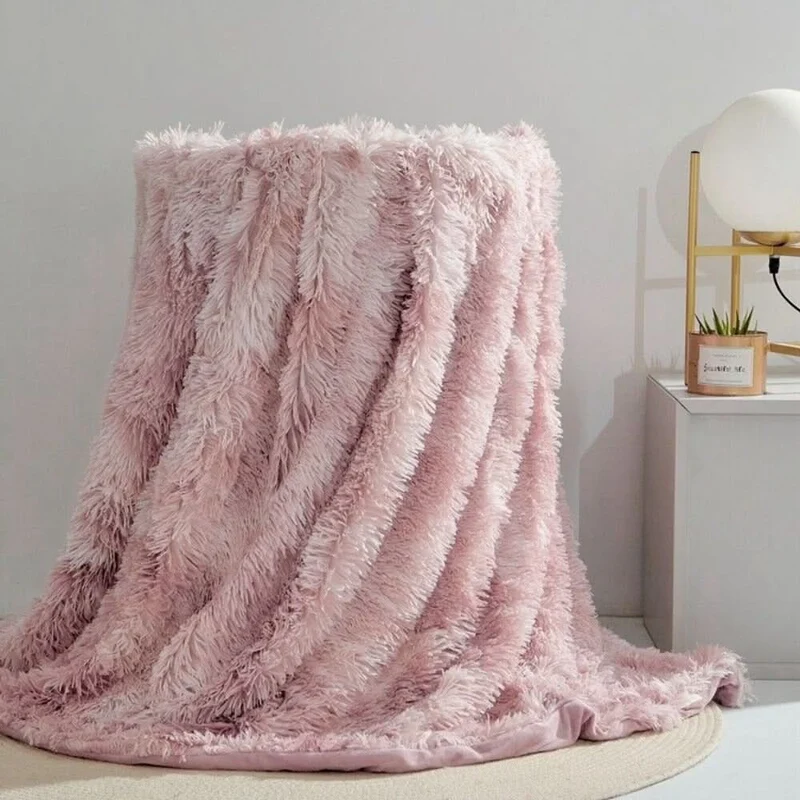 MOUSILK – Kuschelige Kunstfelldecke Mit Seidigem Griff & Elegantem Fall