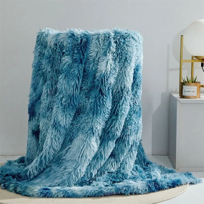 MOUSILK – Kuschelige Kunstfelldecke Mit Seidigem Griff & Elegantem Fall