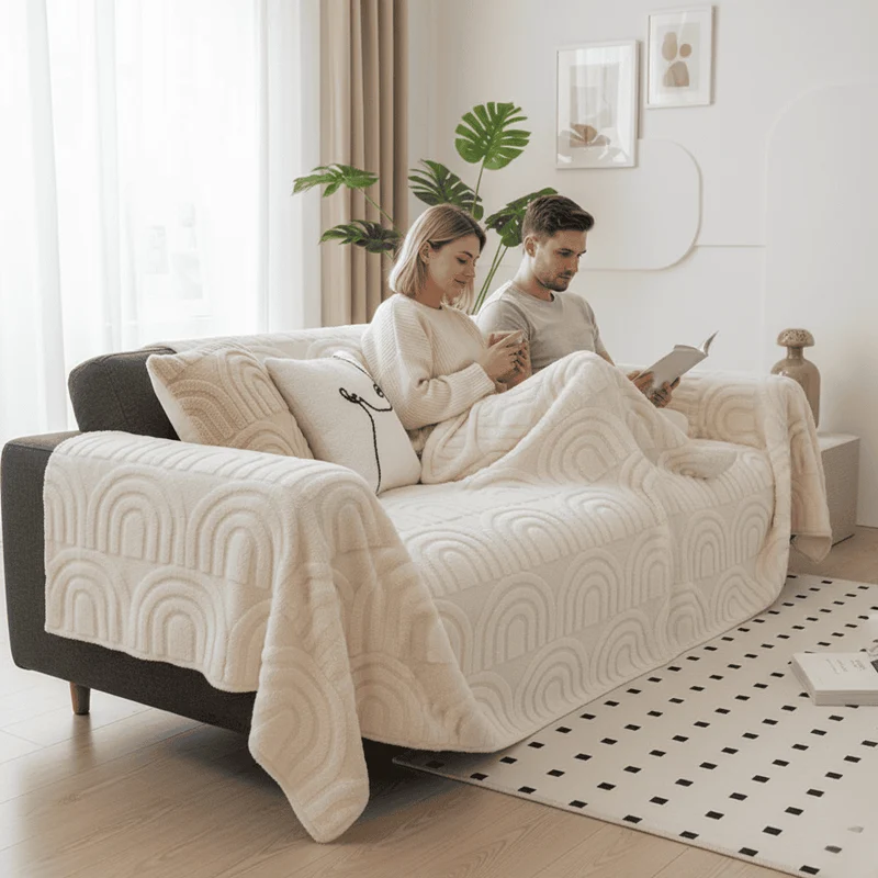 EASYREST – Strapazierfähiger Rutschfester Couchschutz Mit Flauschiger Oberfläche